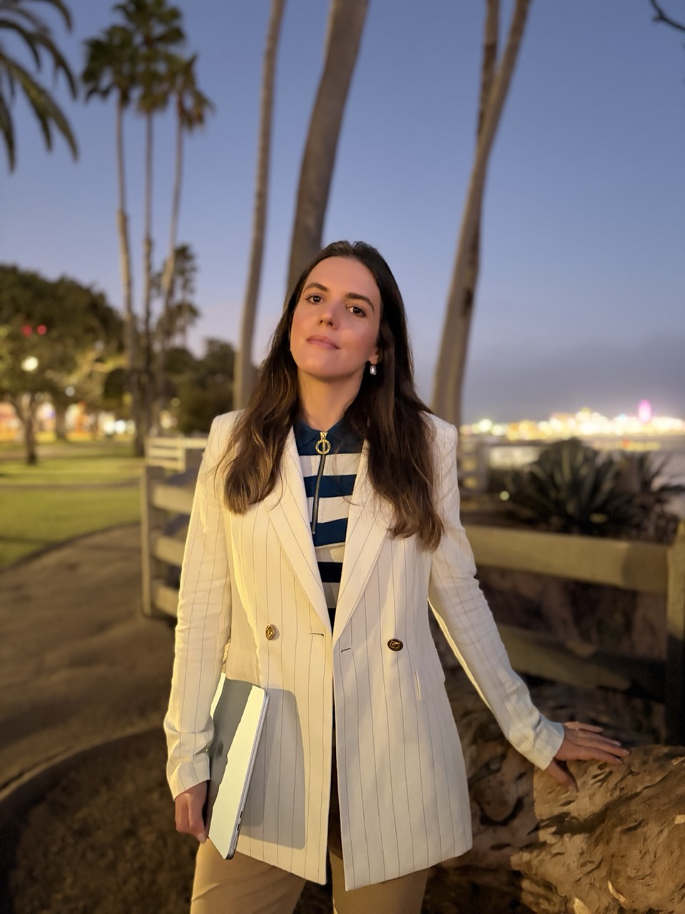 Emilija Kovacevic of Two Coasts Legal, portrait highlighting bicoastal practice roots